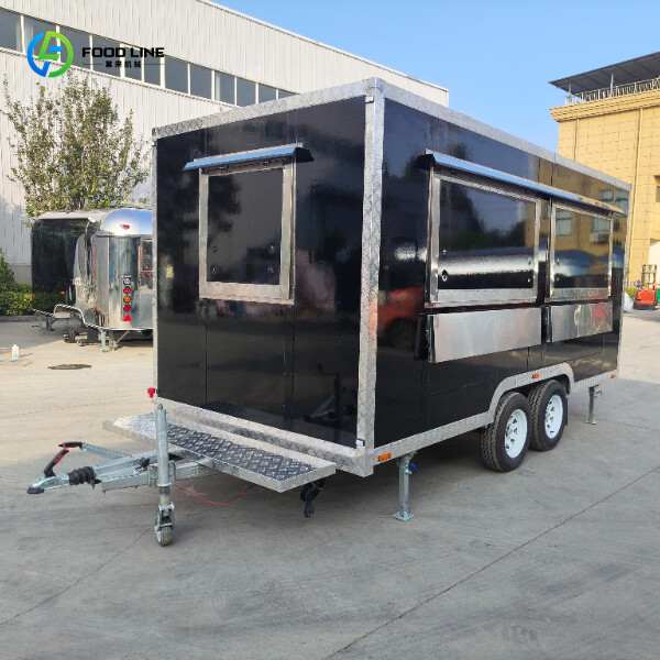 food truck trailer for barbecue business