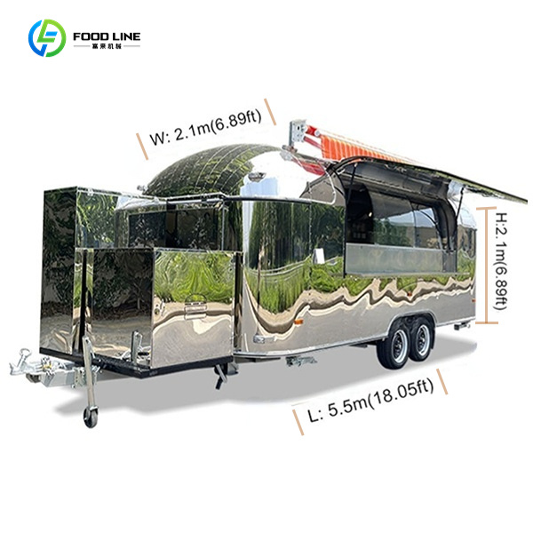 Foodline Ice cream food trailer