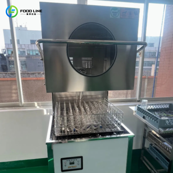 automatic electric dishwasher for industrial use