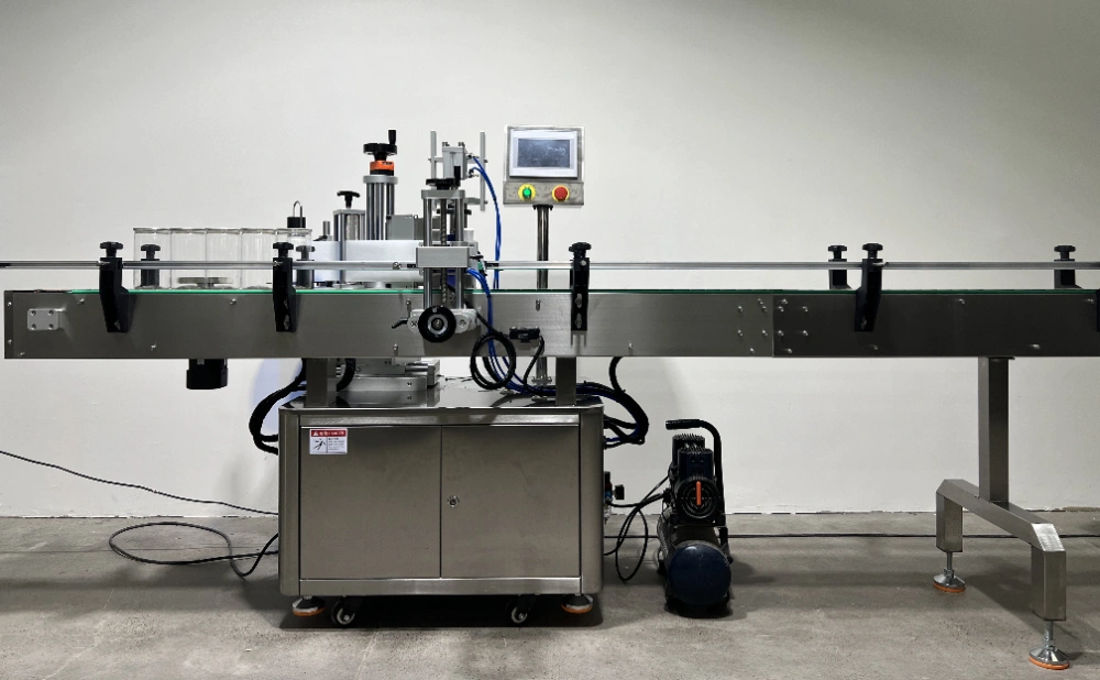 automatic labeling machine for bottles