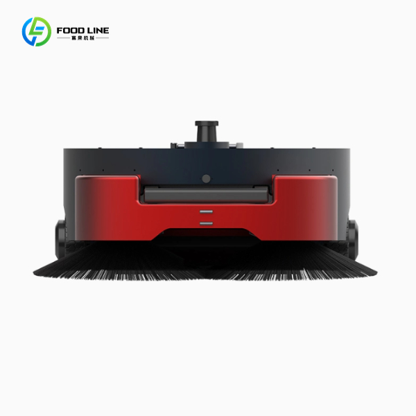 commercial robot floor cleaner front look