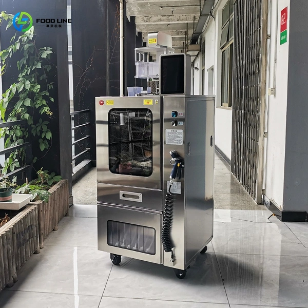 compact kitchen robot cooking machine