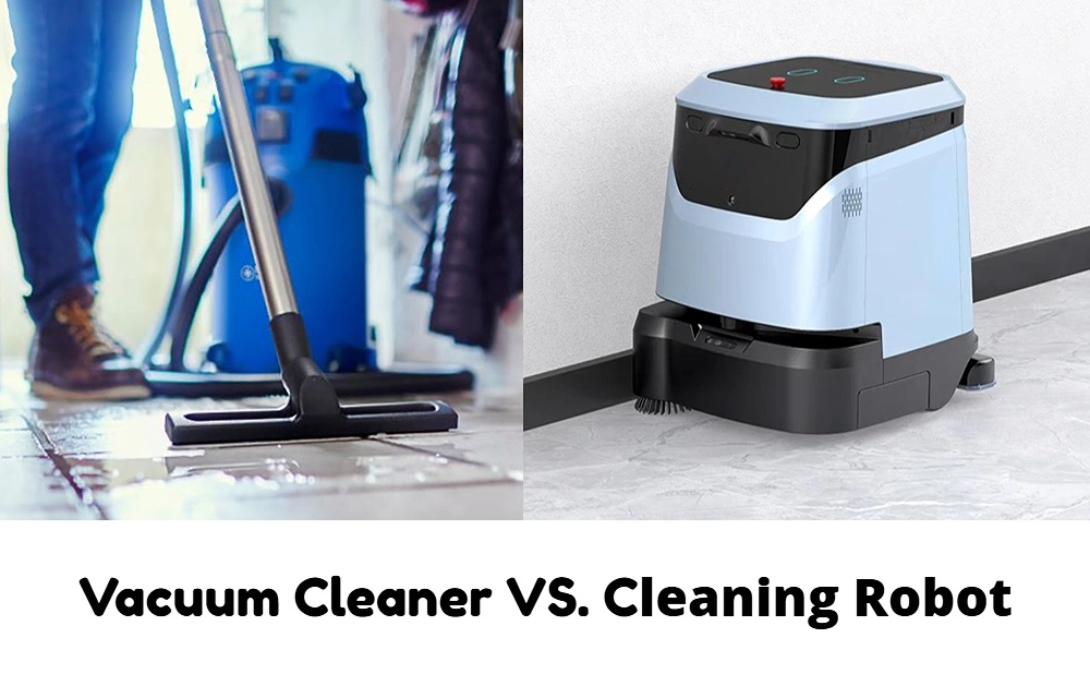 differences between vacuum cleaner vs autonomous cleaning robot