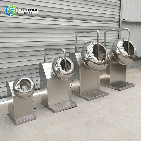 different sizes of sugar coating machine