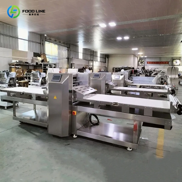 dough sheeter machines in the factory