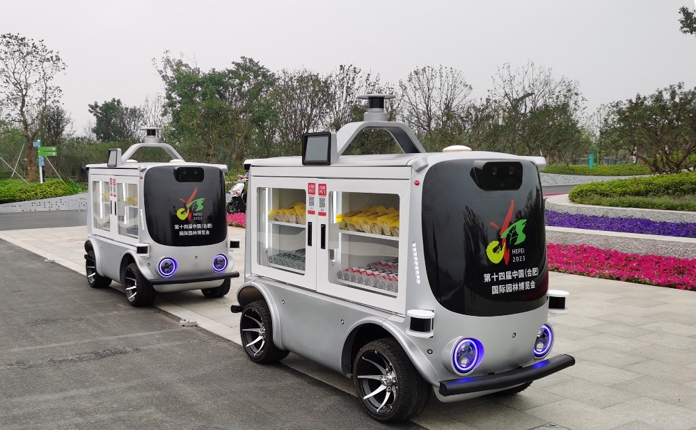 foodline driverless delivery vehicles