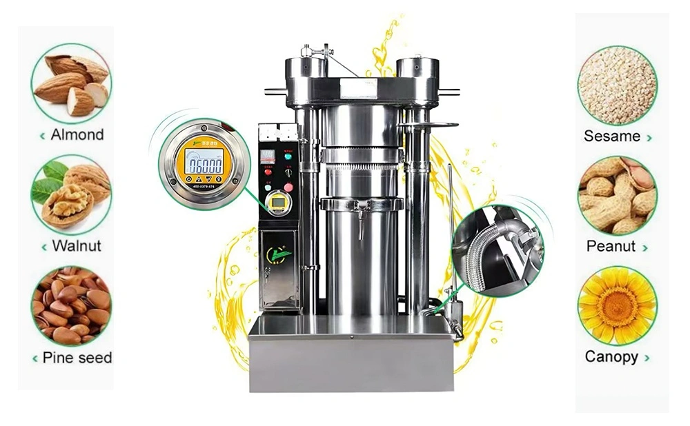 foodline multifuncational hydraulic oil press machine for oil extraction