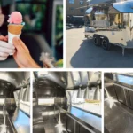 ice cream trailer working case