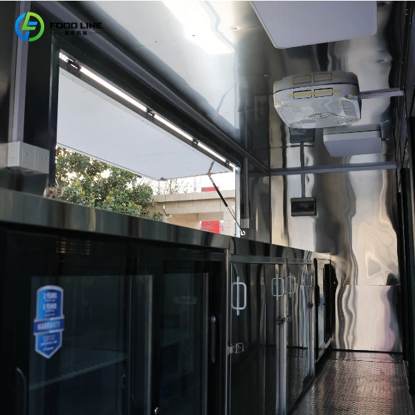 inner counter of the trailer