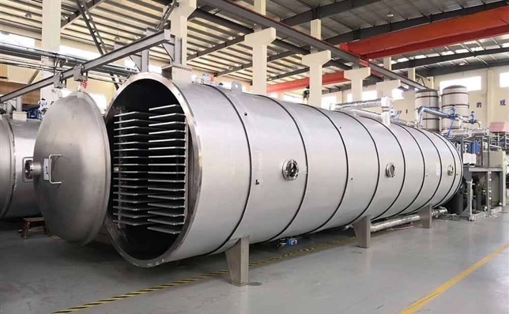 large industrial freeze dryer for food industry