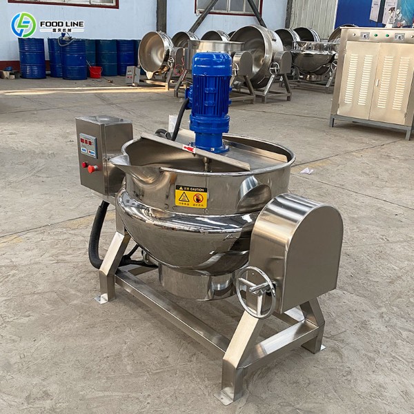 planetary cooking mixer for chili sauce making