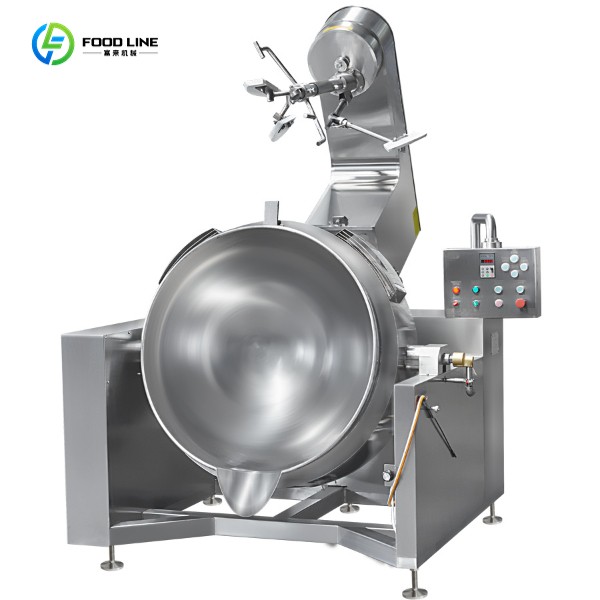 planetary stirring wok for cooking