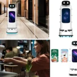 robot delivery service in the hotel