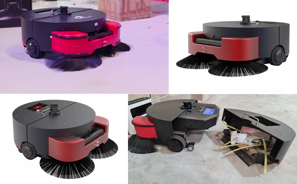 robotic commercial floor cleaner for warehouses