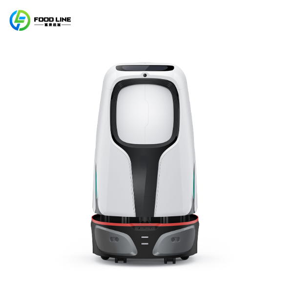 room service robot with reception function