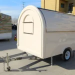round food trailer small food cart trailer