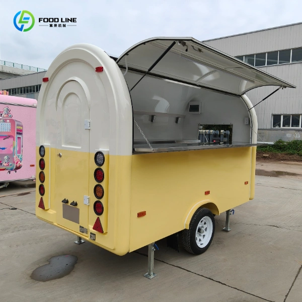 hot dog concession trailer round trailer 300b