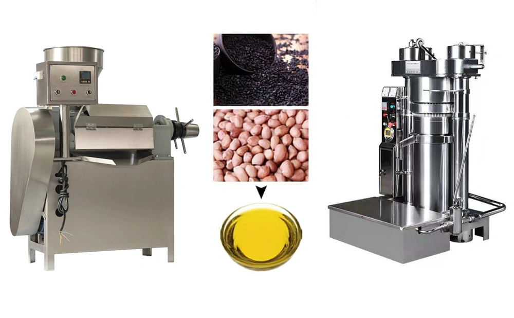 screw press vs hydraulic press machines