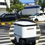 self driving outdoor delivery robots for sale