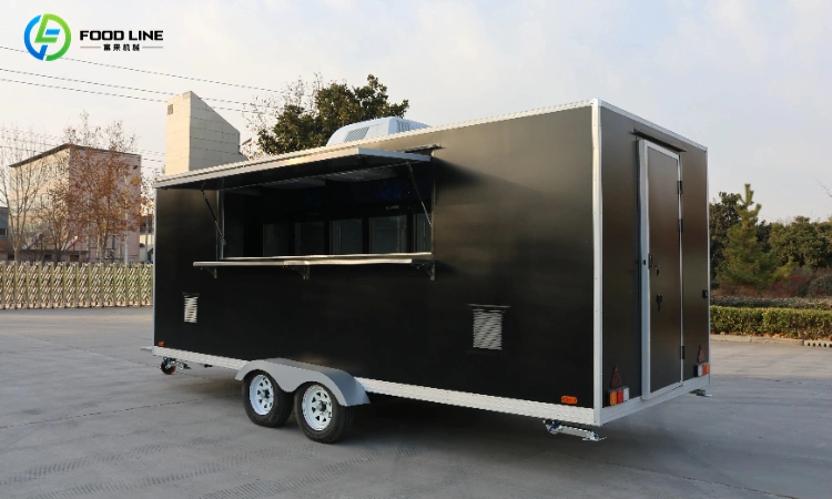 square food trailer for sale