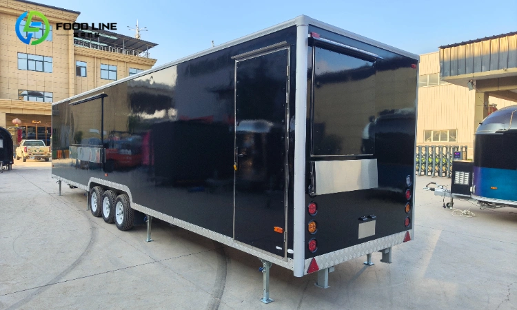 square trailer with large size