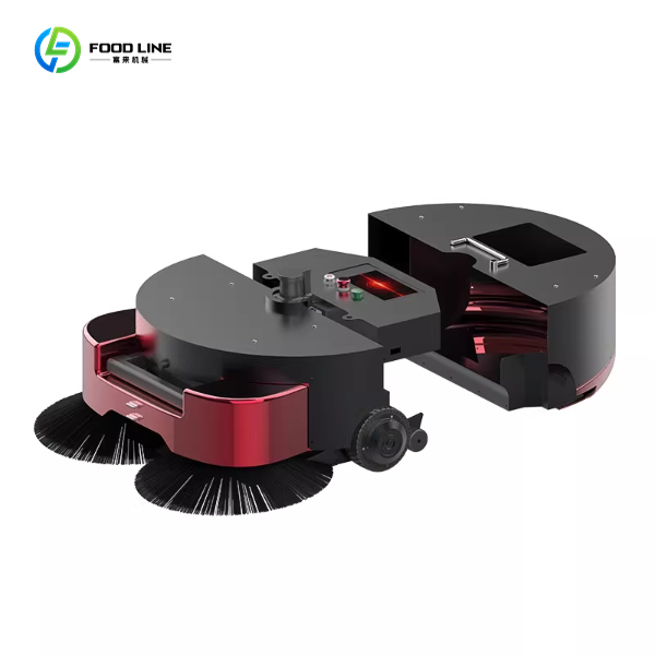 unique design of the commercial cleaning robot