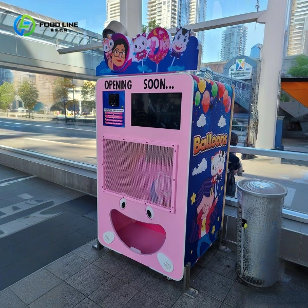 self-service balloon vending machine