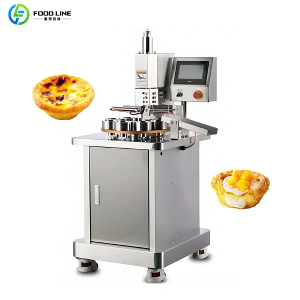 automatic egg tart shell maker machine