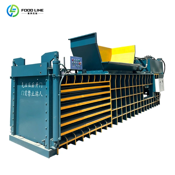 automatic horizontal baling press machine
