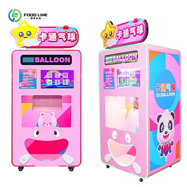 balloon machines for automatic vending