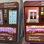 chocolate 3D printer vending machine