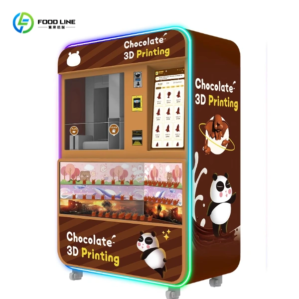 chocolate 3d printer vending machine