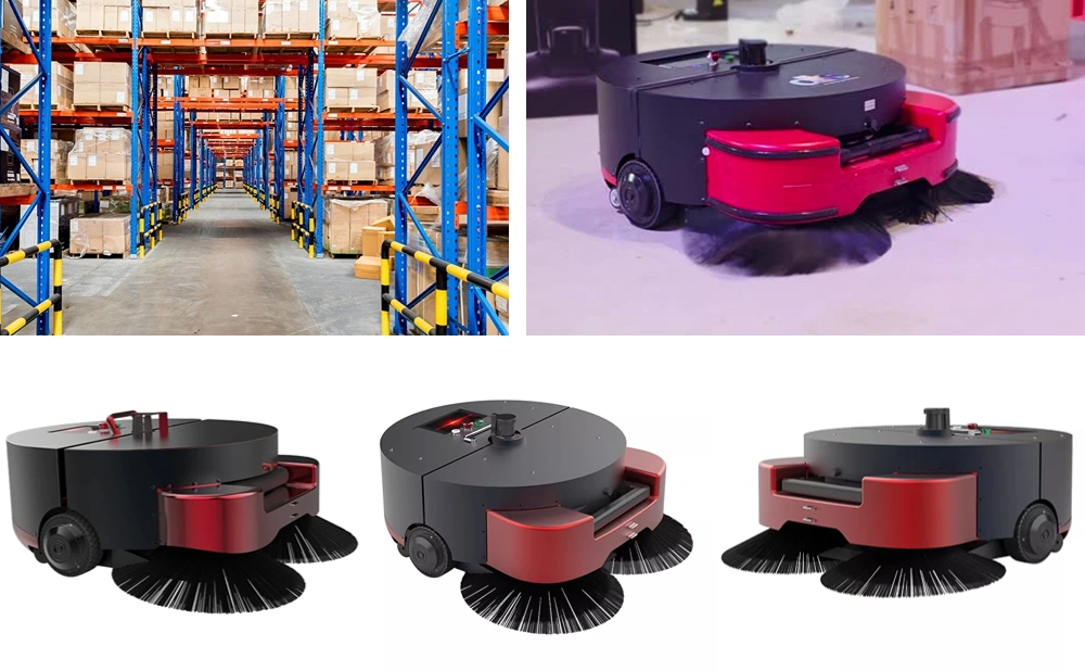 commercial cleaning robot for logistics center warehouse