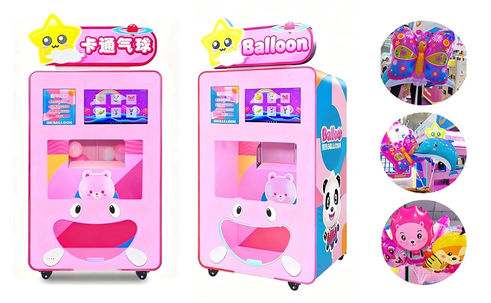 custom balloon vending machines