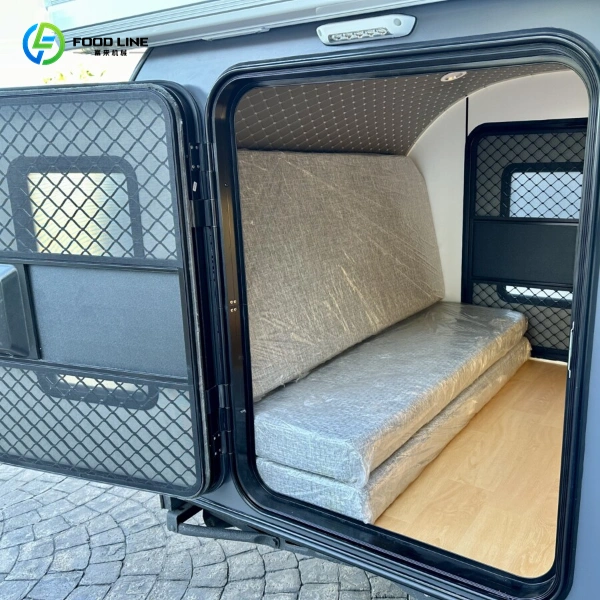 double bed with a mattress