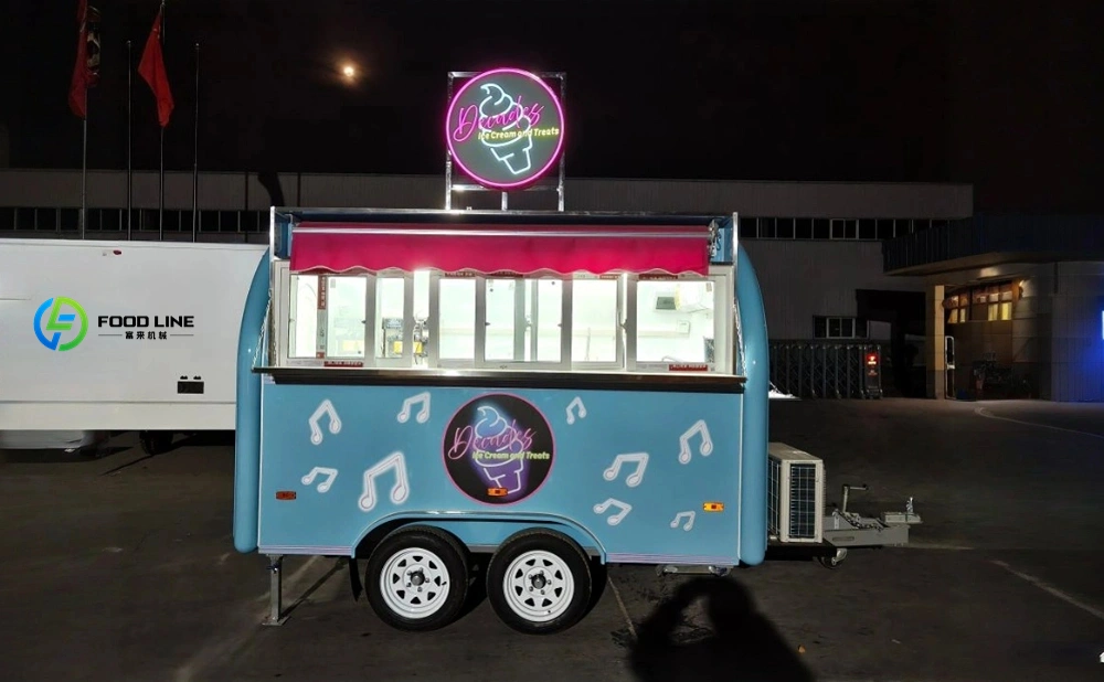 foodline mobile ice cream food trailer for sale