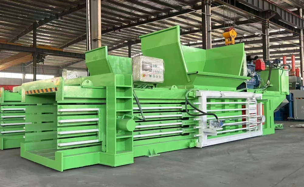 hydraulic baling press machine for bottles waste paper