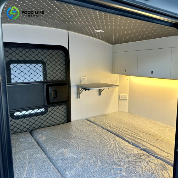 inner lights in the trailer