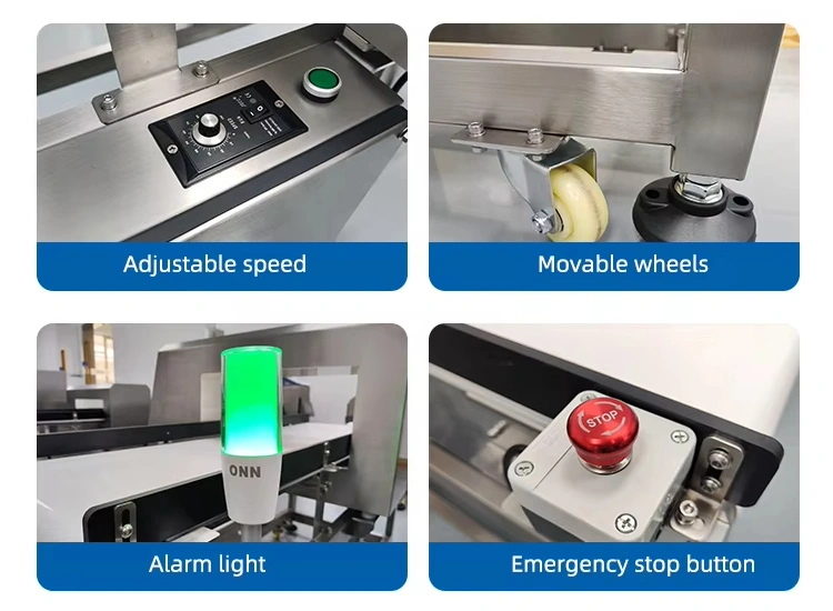 machine details of belt metal detectors