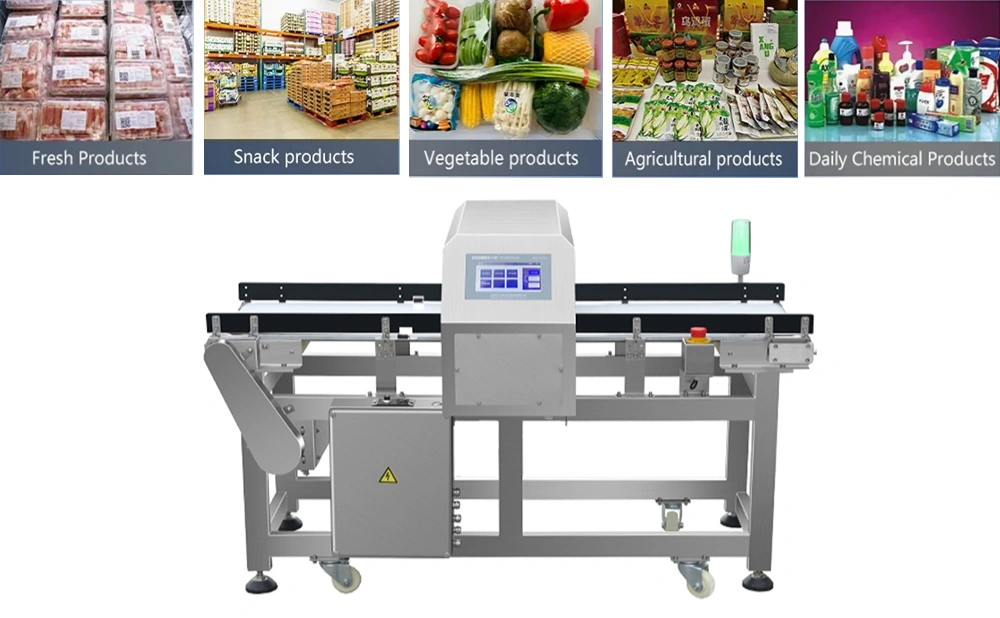 metal detector for food processing industry