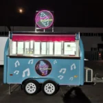 mobile ice cream food trailer