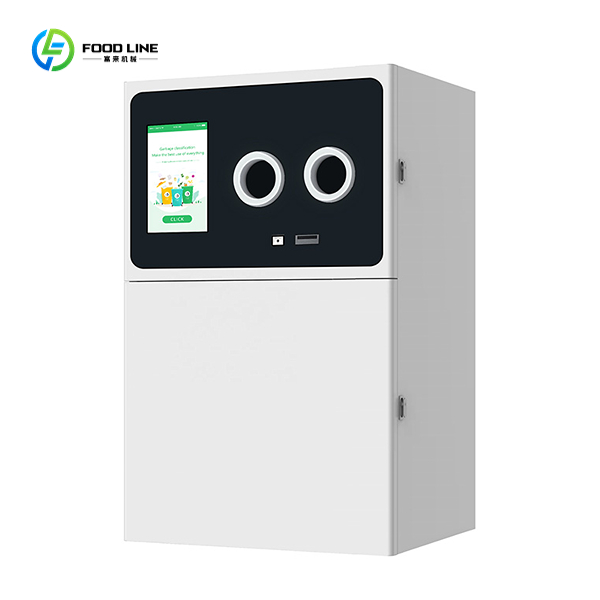 automatic machine for recycling bottles