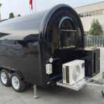towing round food trailer for sale