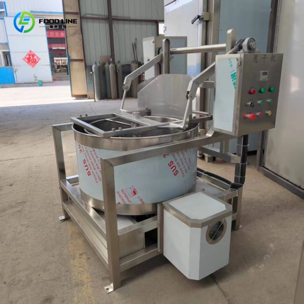 vegetable dewatering machine