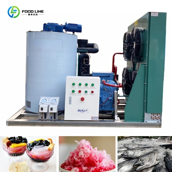 10 tons air-cooled flake ice maker