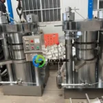 150kg/H Hydraulic Cold Pressed Sesame Oil Machine for Korea 150kg industrial hydraulic oil press