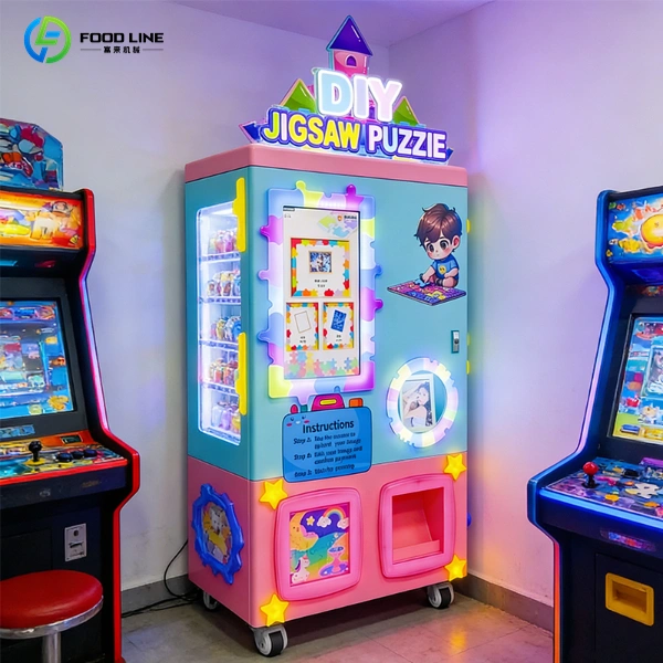 arcade puzzle vending machine