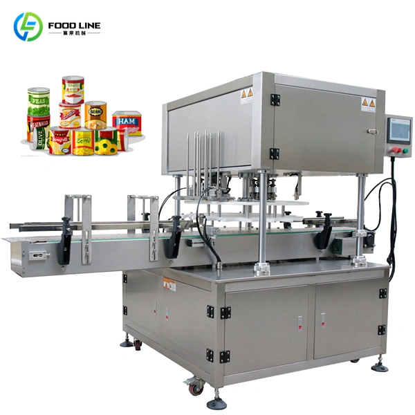 automatic can sealer machine for food cans