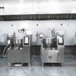 automatic robot stir fry machine for restaurants central kitchens