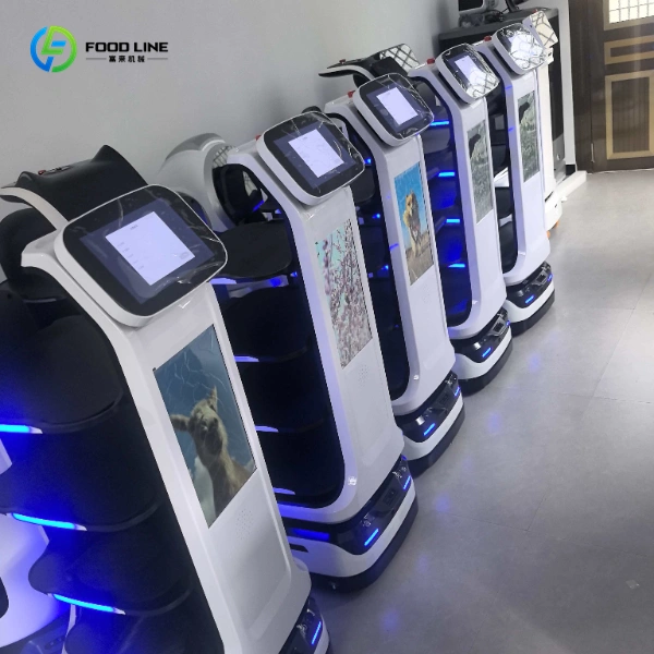 coordinated delivery robots